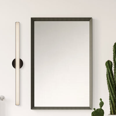 Tole 36-in Aluminum Steel Acrylic Wall Sconce