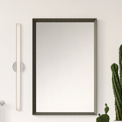 Tole 36-in Aluminum Steel Acrylic Wall Sconce