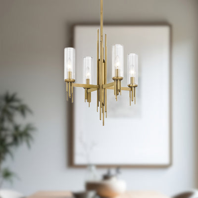 Torres 18-in Steel Chandelier