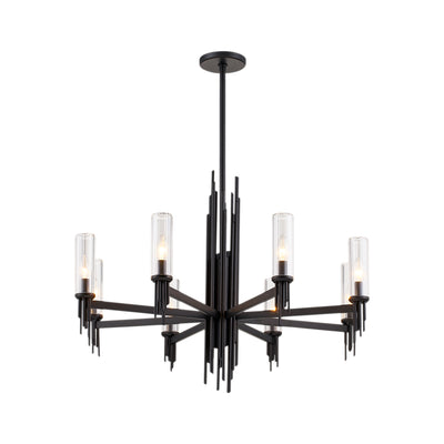 Torres 36-in Steel Chandelier
