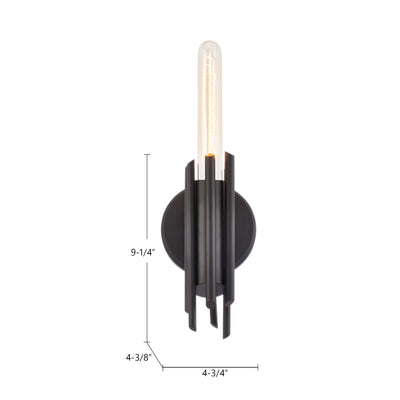 Torres 9-in Steel Vanity Light