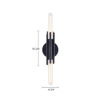 Torres 11-in Steel Vanity Light
