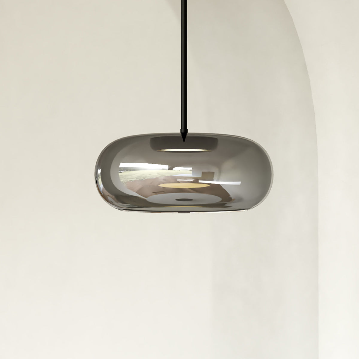 Trinity 14-in Aluminum Pendant