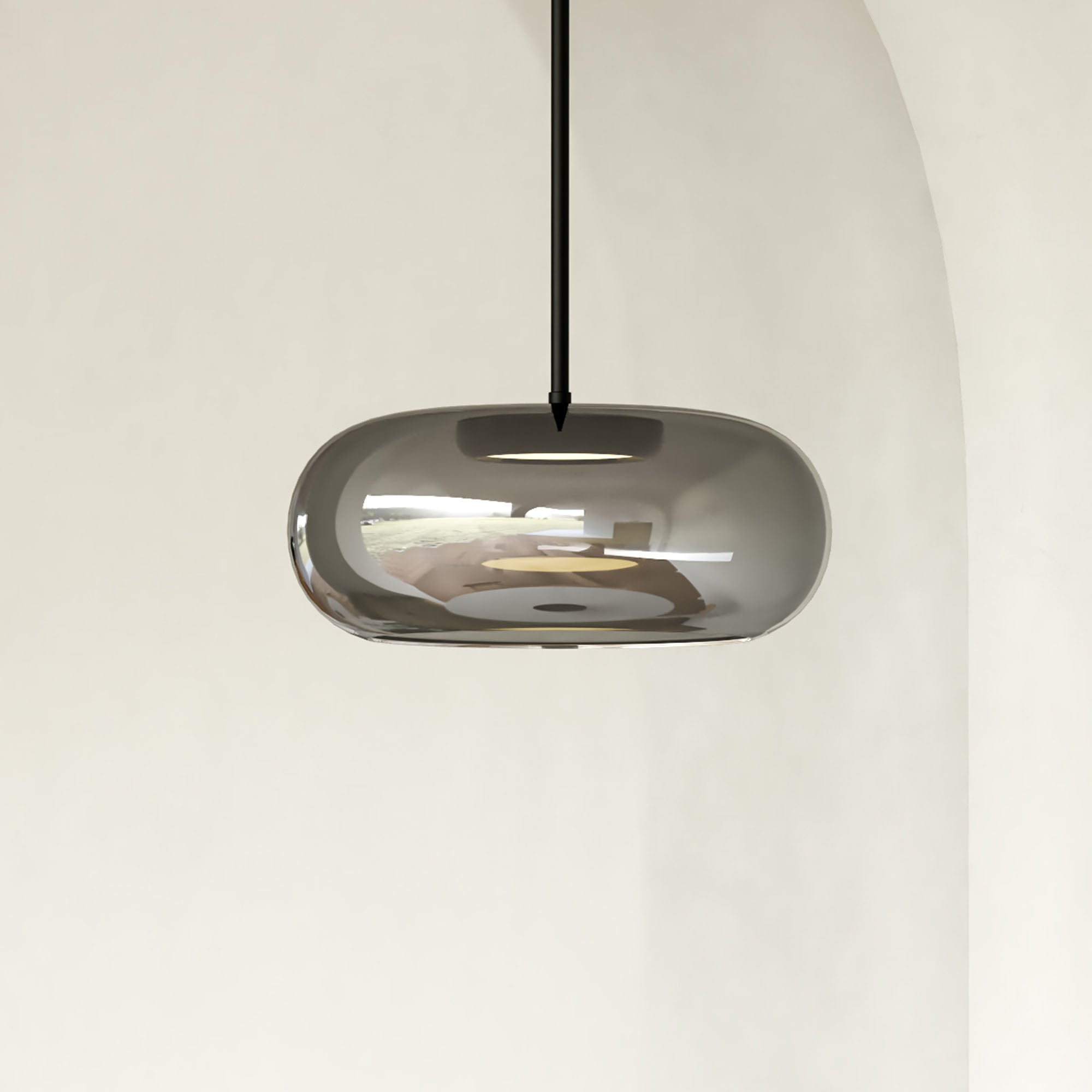 Trinity 14-in Aluminum Pendant