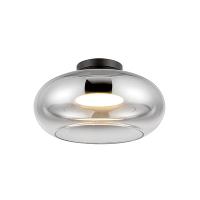 Trinity 14-in Aluminum Semi-Flush Mount