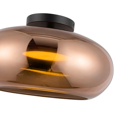 Trinity 14-in Aluminum Semi-Flush Mount
