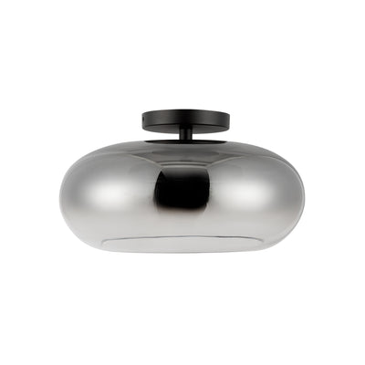 Trinity 14-in Aluminum Semi-Flush Mount