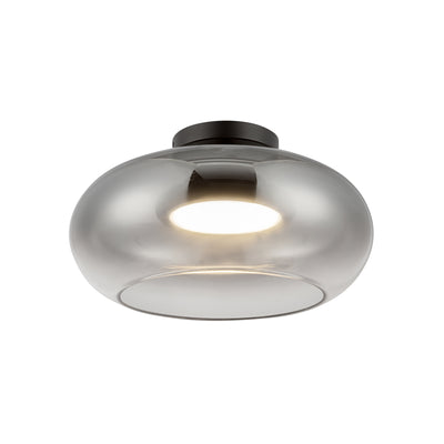 Trinity 14-in Aluminum Semi-Flush Mount