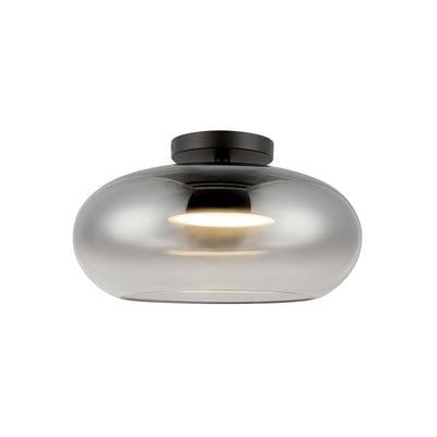 Trinity 14-in Aluminum Semi-Flush Mount