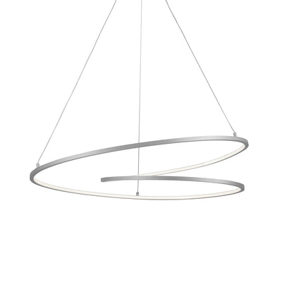 Twist 32-in Aluminum Pendant