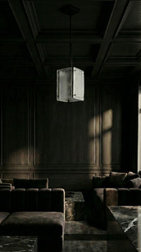 Assunta 1 Light Black Pendant