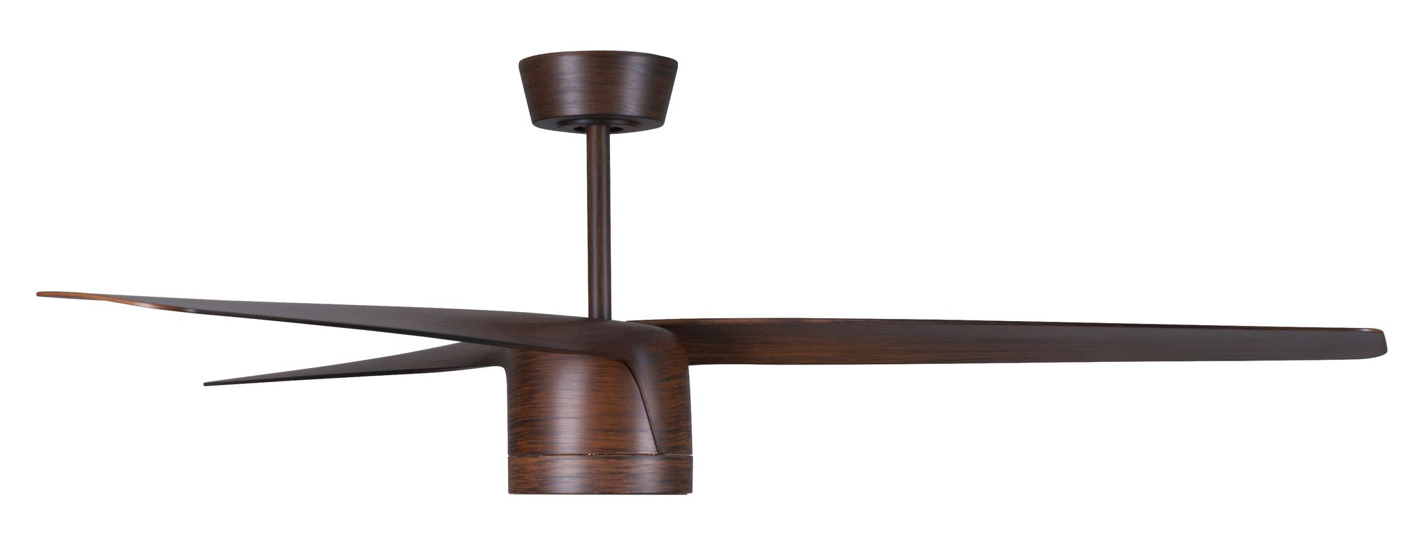56 Inch 1 Light LED Indoor Outdoor DC Fan in Dark Koa with Remote