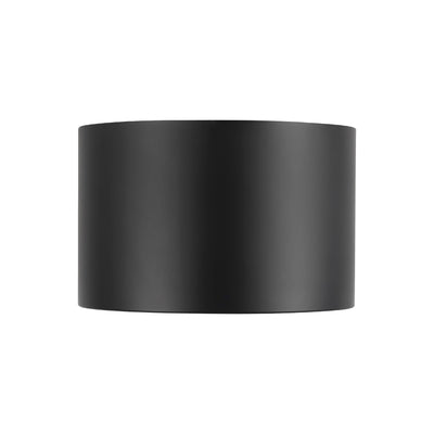 Uma 6-in Steel Semi-Flush Mount