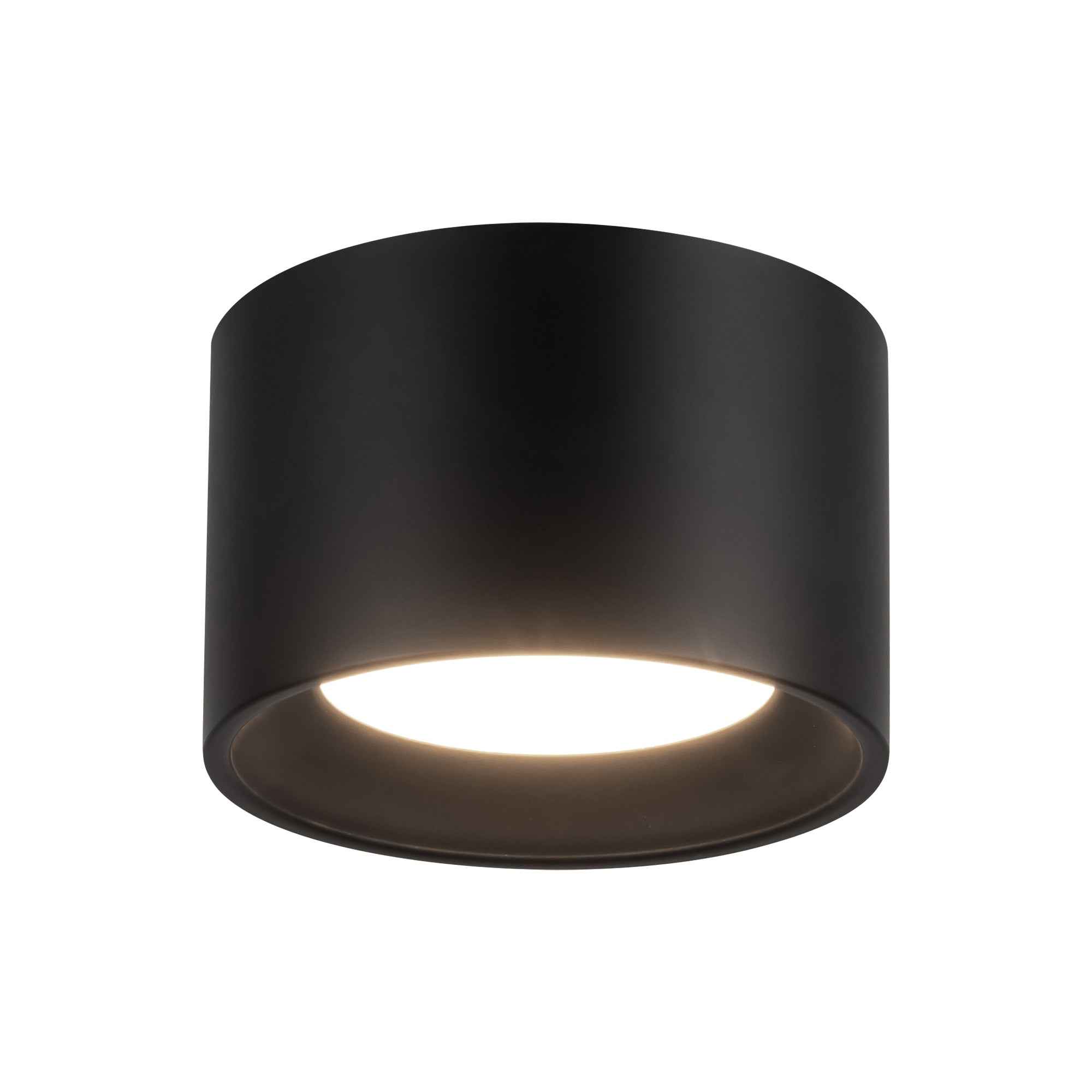 Uma 6-in Steel Semi-Flush Mount