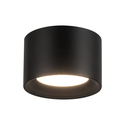 Uma 6-in Steel Semi-Flush Mount