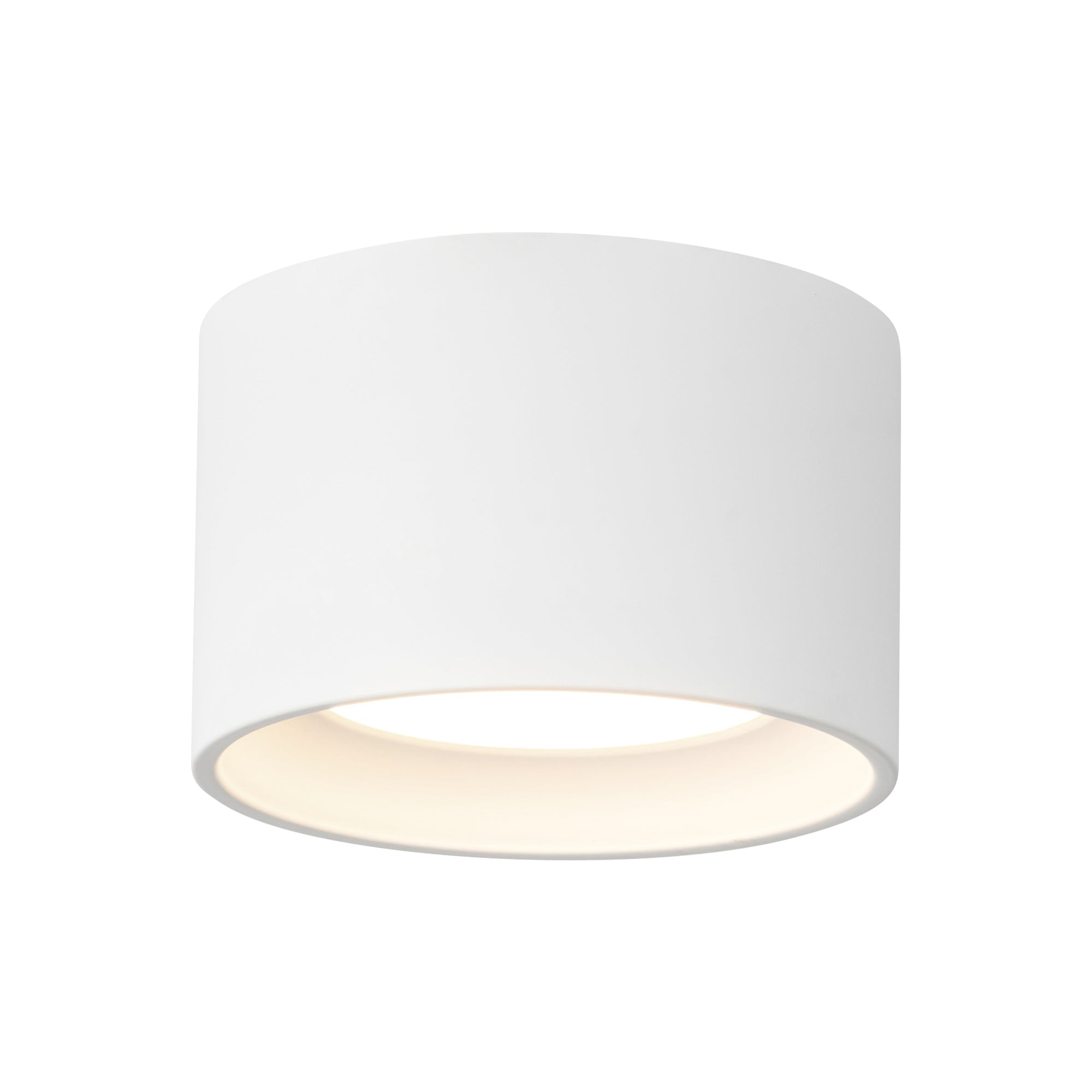 Uma 6-in Steel Semi-Flush Mount