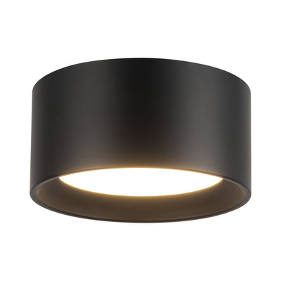 Uma 7-in Steel LED Semi-Flush Mount