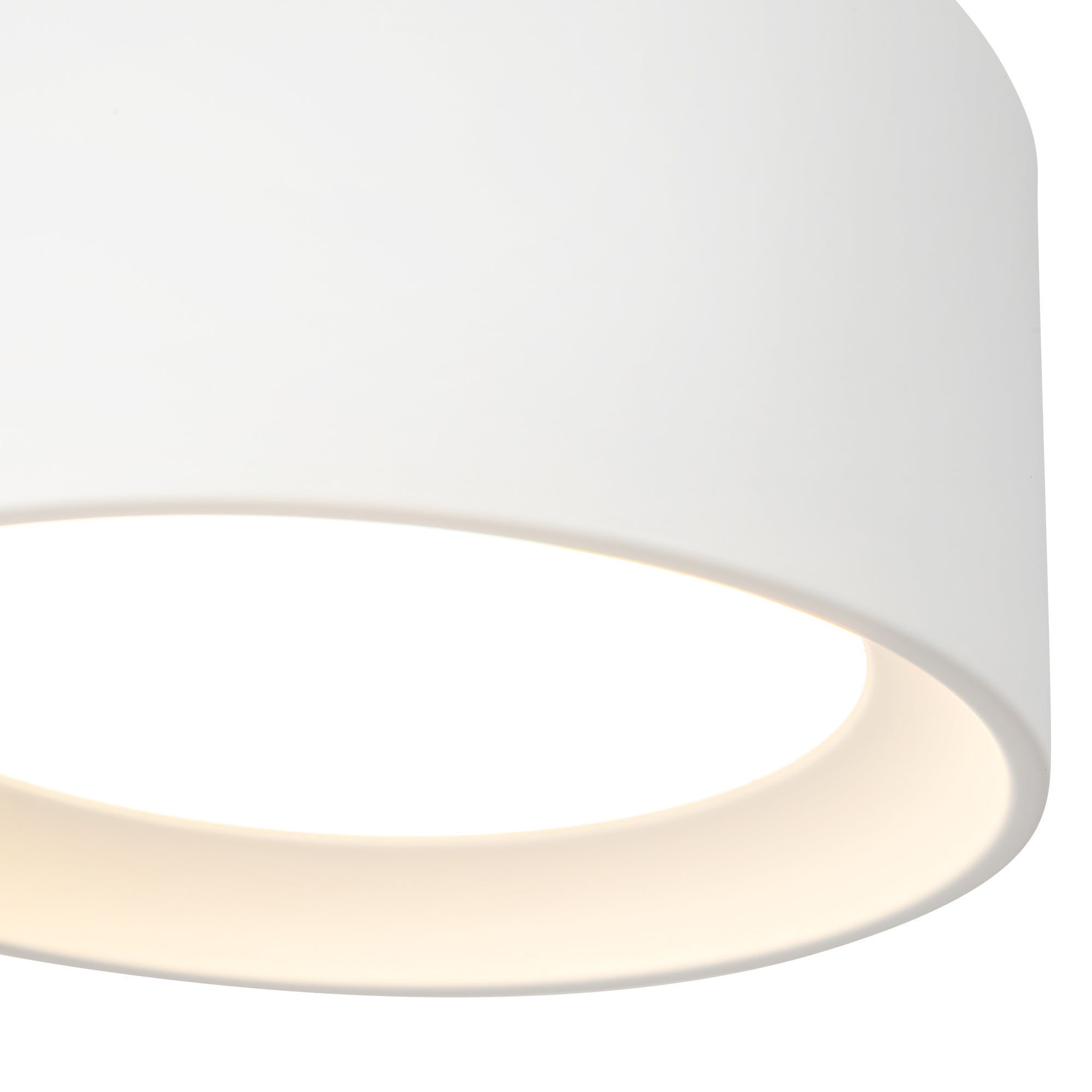Uma 7-in Steel LED Semi-Flush Mount
