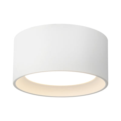 Uma 7-in Steel LED Semi-Flush Mount