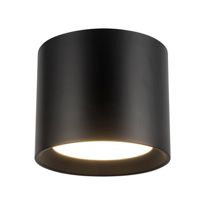 Uma 7-in Steel Semi-Flush Mount
