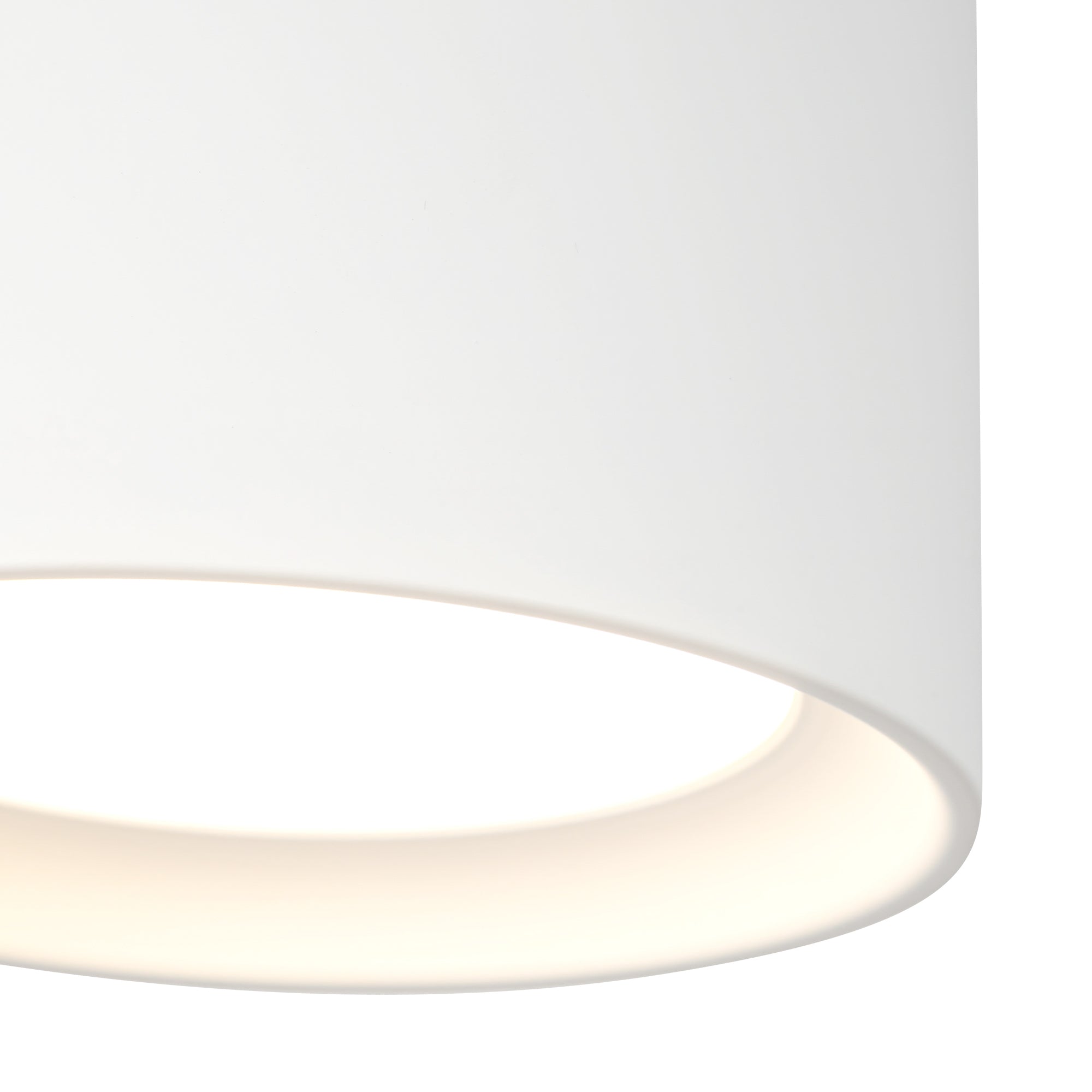 Uma 7-in Steel Semi-Flush Mount