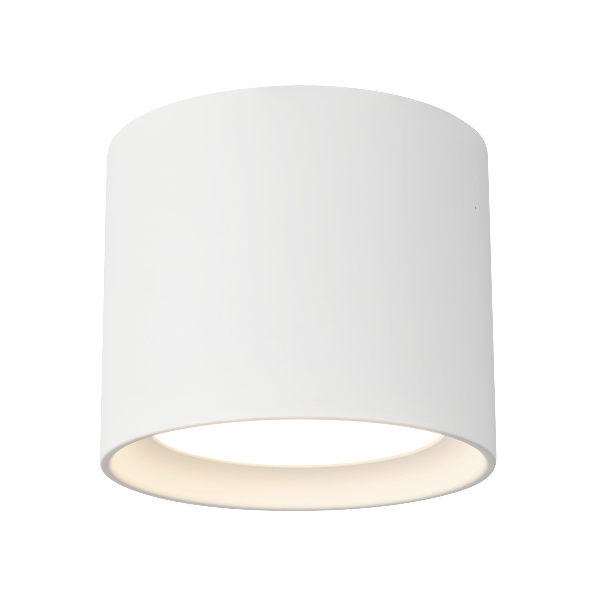 Uma 7-in Steel Semi-Flush Mount