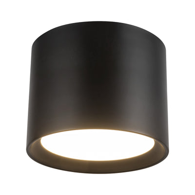Uma 9-in Steel Semi-Flush Mount