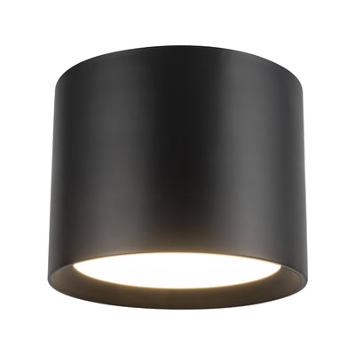 Uma 9-in Steel Semi-Flush Mount