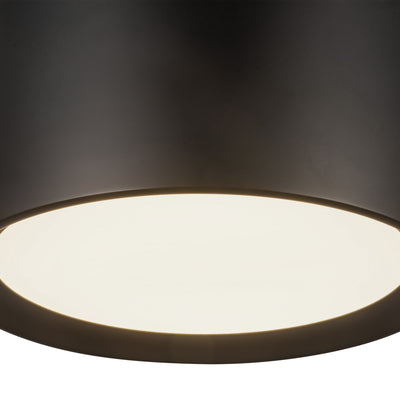 Uma 12-in Steel Semi-Flush Mount