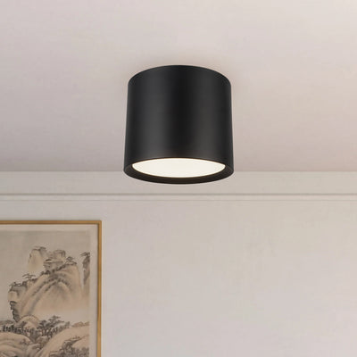 Uma 12-in Steel Semi-Flush Mount