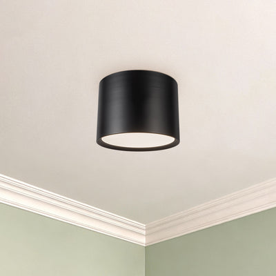 Uma 15-in Steel Semi-Flush Mount