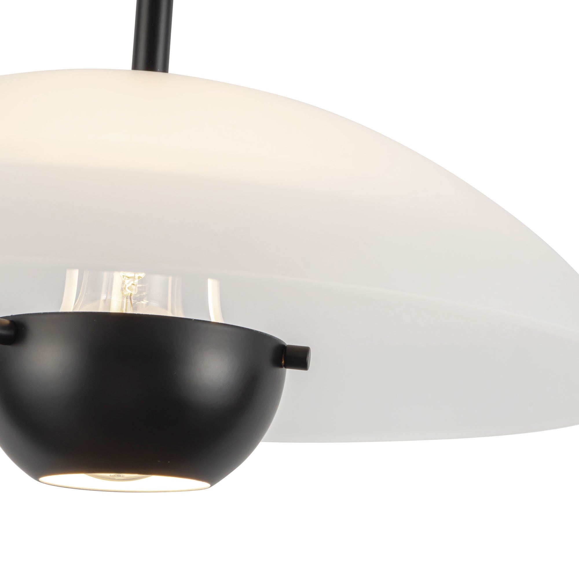 Umbra 14-in Pendant with Black Diffuser