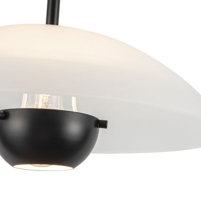 Umbra 14-in Pendant with Black Diffuser