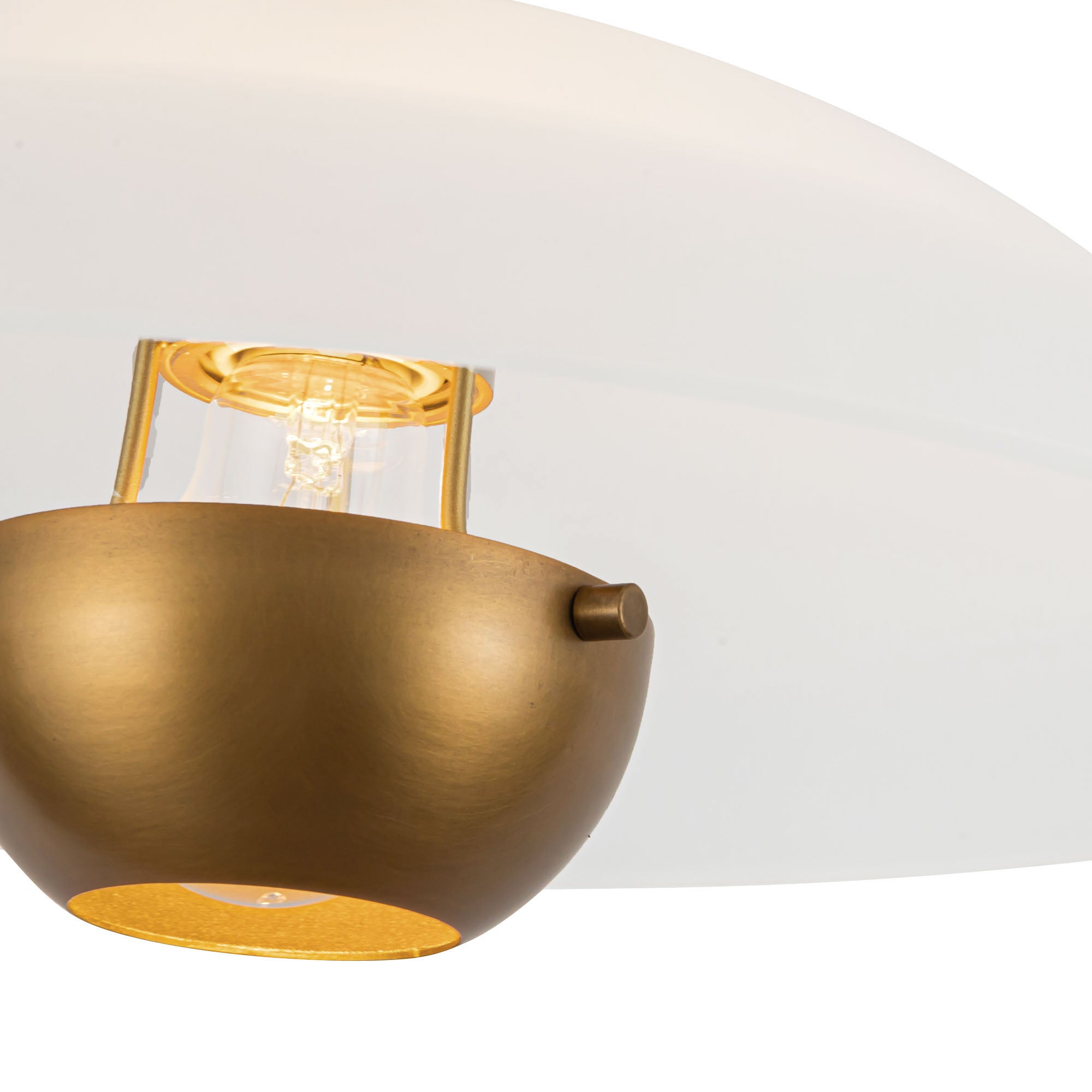 Umbra 14-in Pendant with Black Diffuser