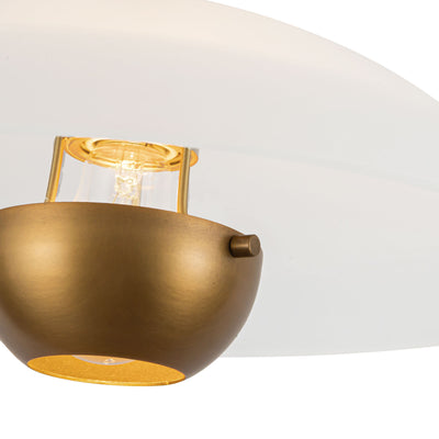 Umbra 14-in Pendant with Black Diffuser