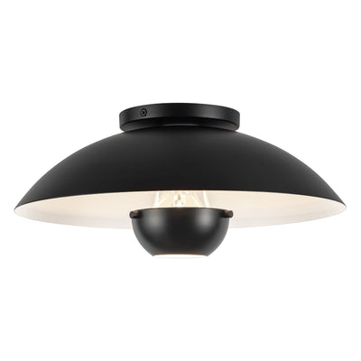 Umbra 14-in Steel Semi-Flush Mount
