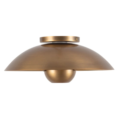 Umbra 14-in Steel Semi-Flush Mount