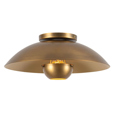 Umbra 14-in Steel Semi-Flush Mount