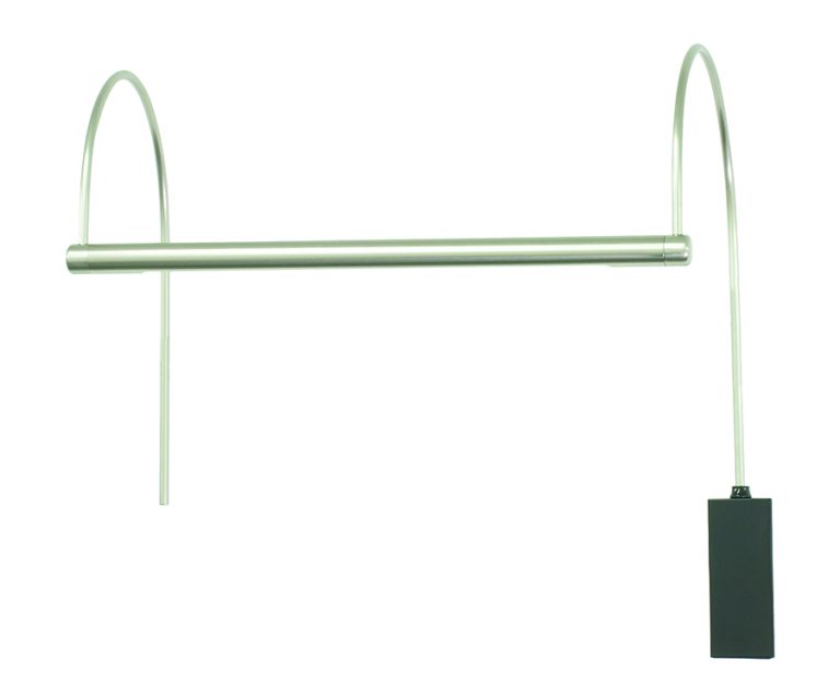 15-inch Ultra Slim-Line Satin Nickel Plug-In Picture Light