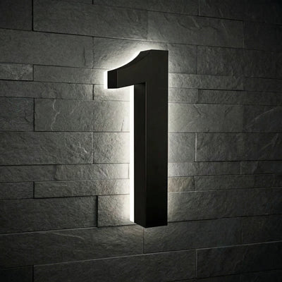 Lighted House Numbers - 5000K Illuminated