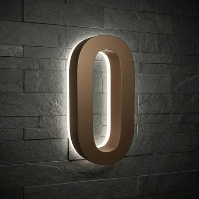 Lighted House Numbers - 5000K Illuminated