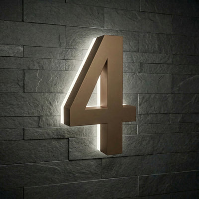 Lighted House Numbers - 5000K Illuminated