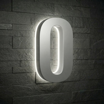 Lighted House Numbers - 5000K Illuminated