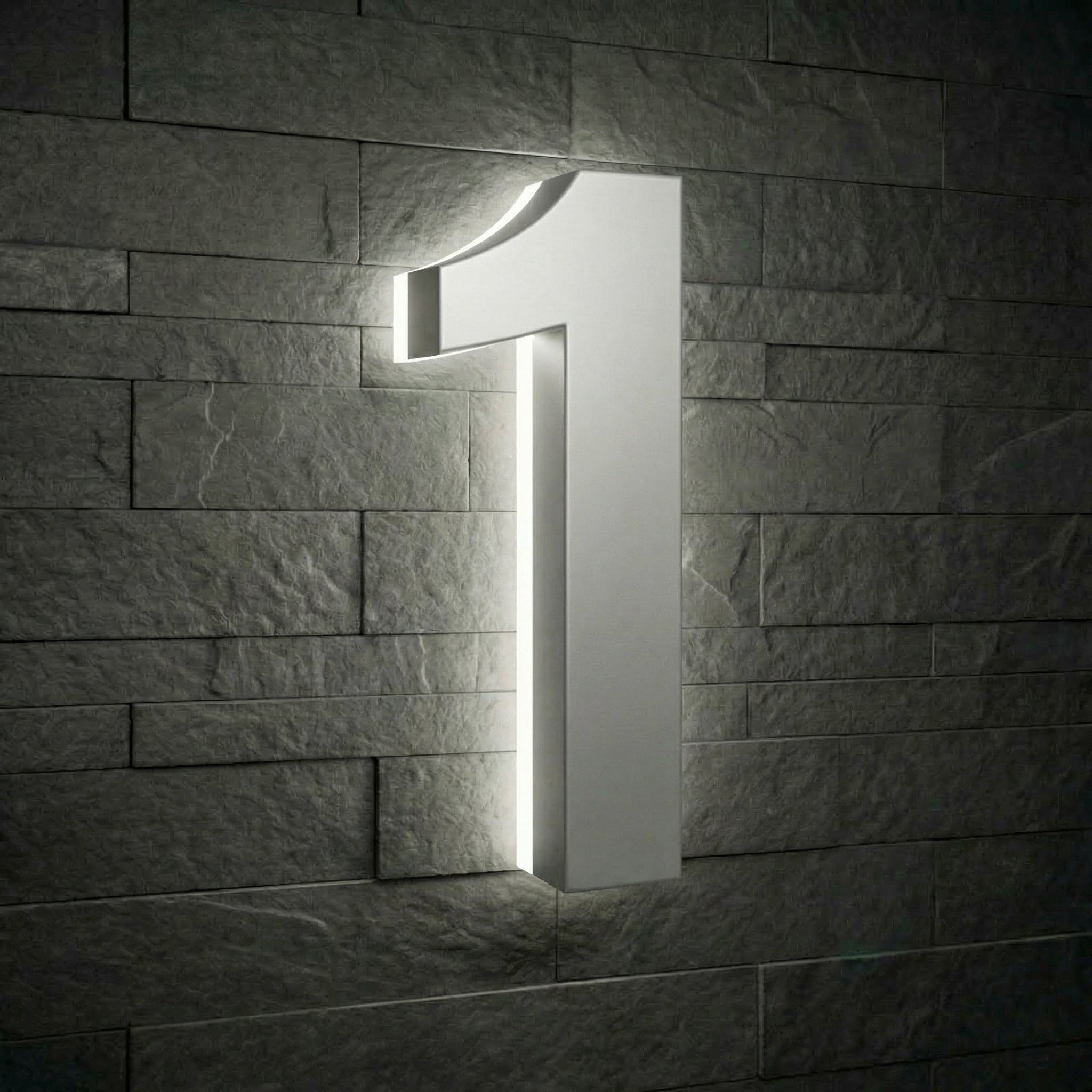 Lighted House Numbers - 5000K Illuminated