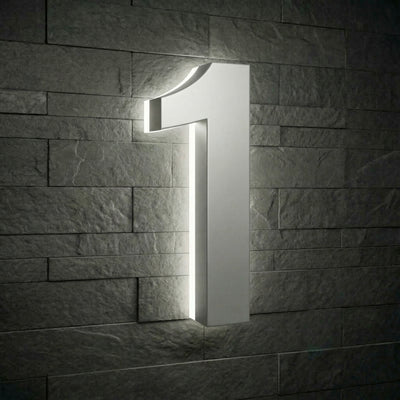 Lighted House Numbers - 5000K Illuminated