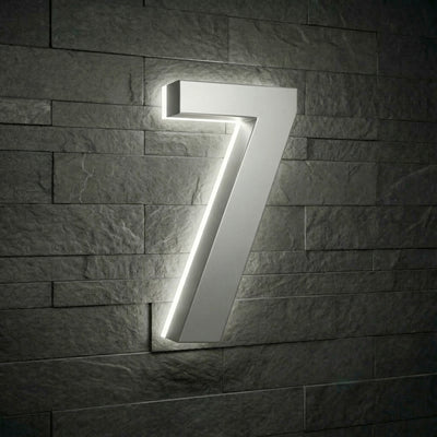 Lighted House Numbers - 5000K Illuminated