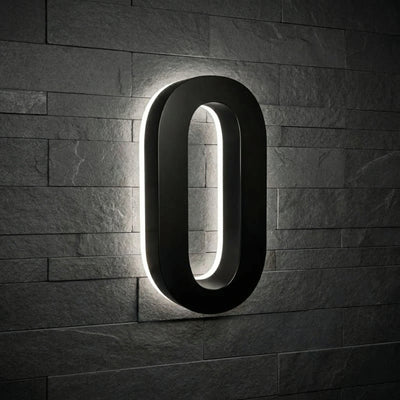 Lighted House Numbers - 5000K Illuminated