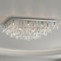 Bianca 20 Light Chrome Flush Mount