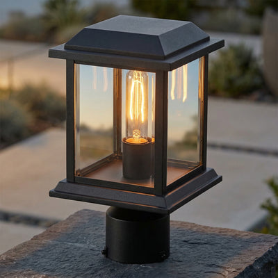 Blackbridge 1 Light Black Outdoor Lantern Head