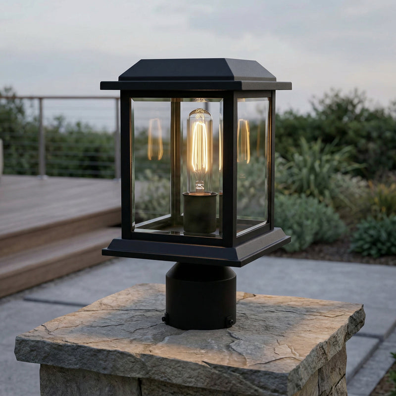Blackbridge 1 Light Black Outdoor Lantern Head